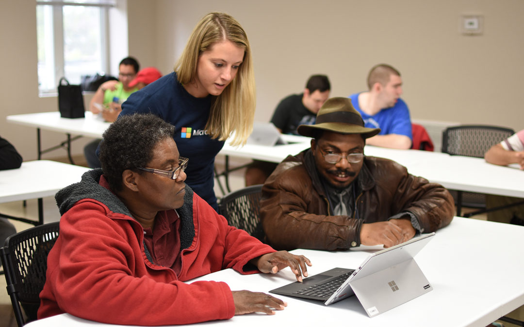 Microsoft hosts workshops about careers and assistive technology