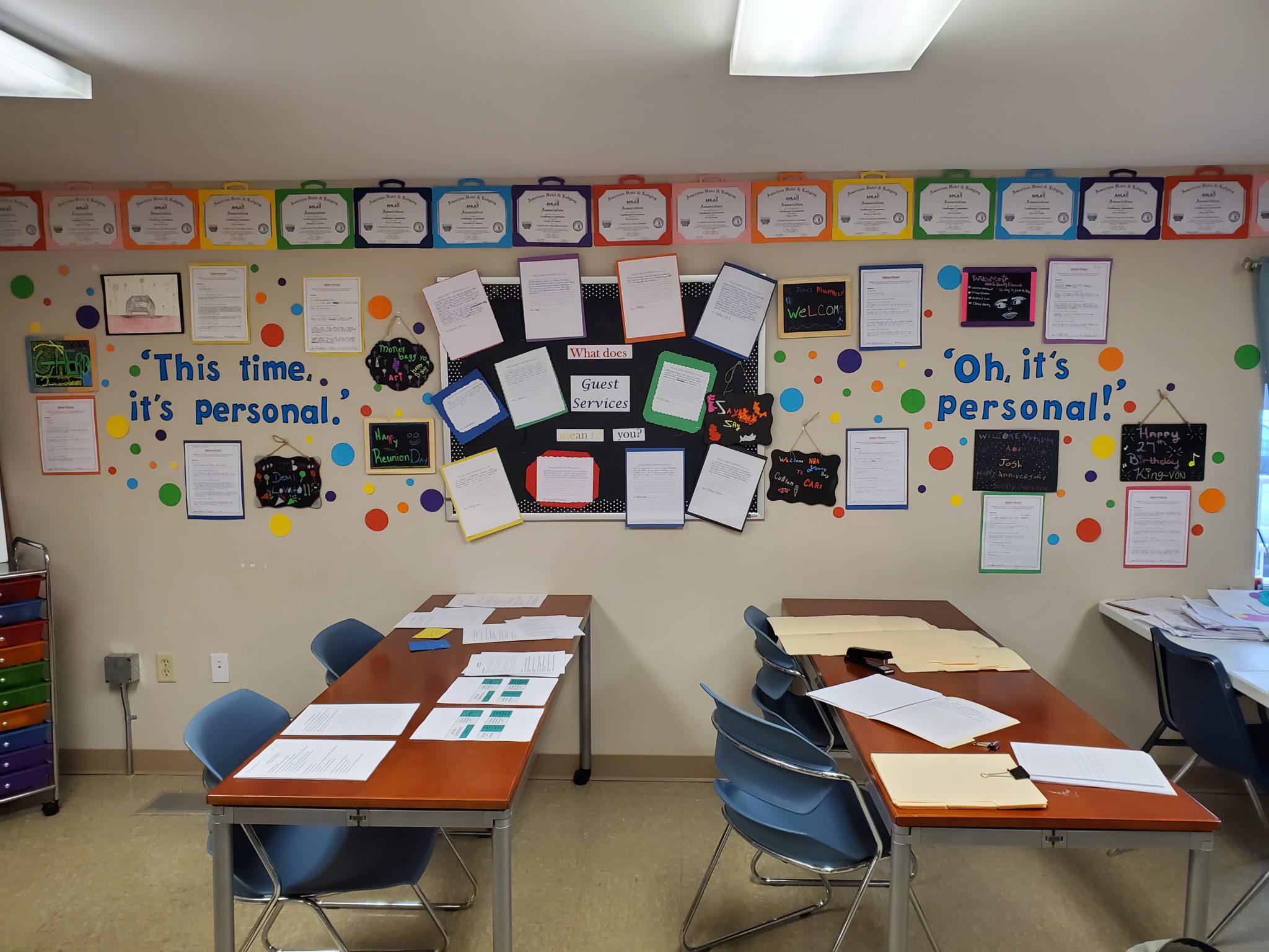 A classroom at our Jefferson Career Center