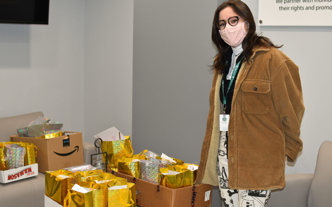 Student donates homemade self-care gift bags