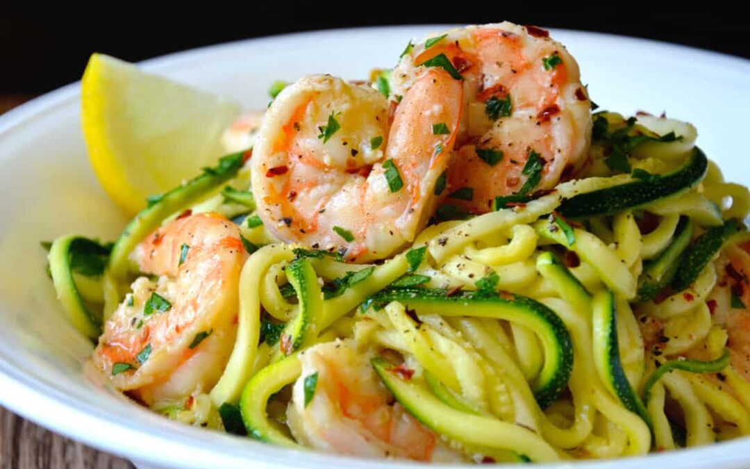 Zoodles Scampi